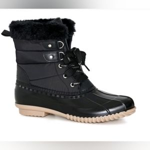 NWOT CLOUDWALKERS | Women's Georgie Cold Weather Boot - black - 8W